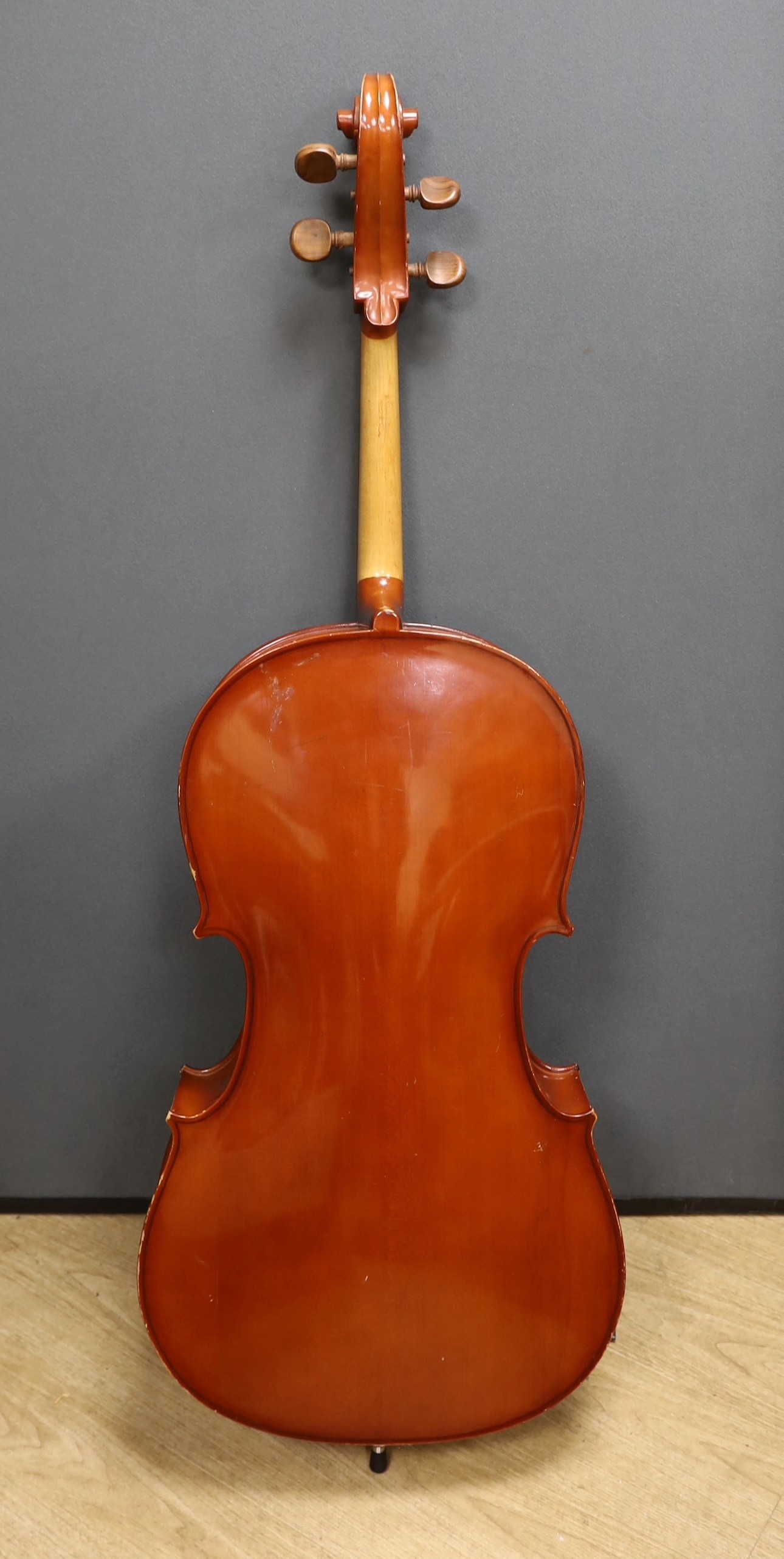 A Voloncel cello, with soft case